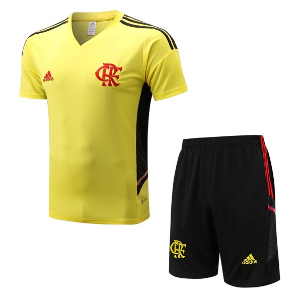 Camiseta Entrenamiento Flamengo Conjunto Completo 2022/2023 Amarillo